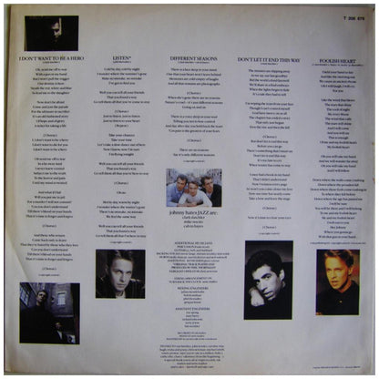 JOHNNY HATES JAZZ - TURN BACK THE CLOCK | VINILO USADO