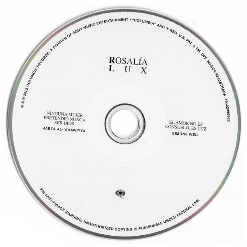 ROSALIA - LUX | CD