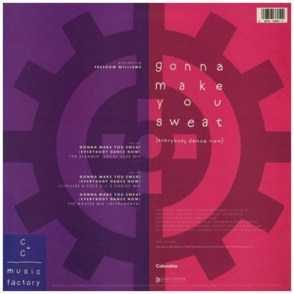 C+C MUSIC FACTORY - GONNA MAKE YOU SWEAT | 12'' MAXI SINGLE USADO