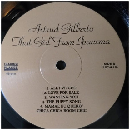 ASTRUD GILBERTO - THAT GIRL FROM IPANEMA | VINILO