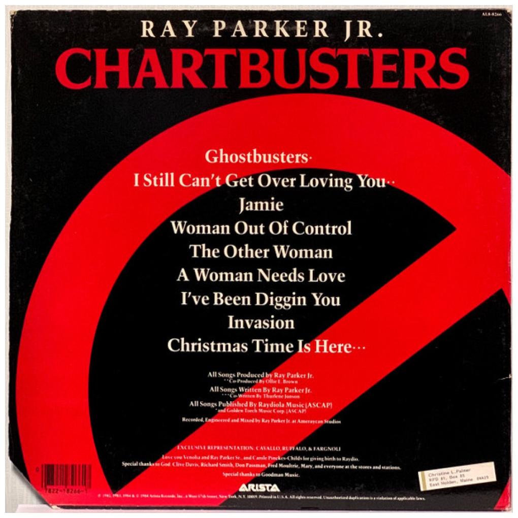 RAY PARKER JR. - CHARTBUSTERS | VINILO USADO