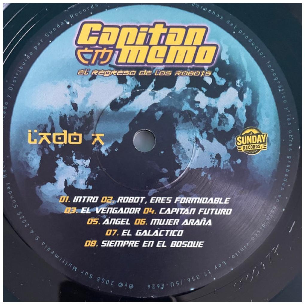 CAPITAN MEMO - - EL REGRESO DE LOS ROBO LP | VINILO