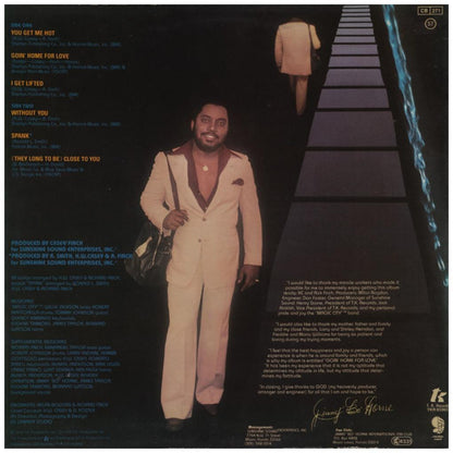 JIMMY "BO" HORNE ‎ - GOIN' HOME FOR LOVE | VINILO USADO