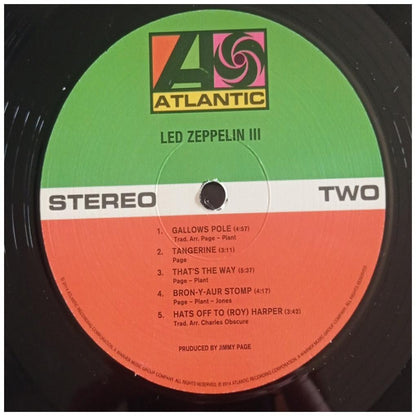 LED ZEPPELIN  - LED ZEPPELIN III | VINILO