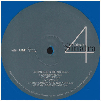 FRANK SINATRA - ULTIMATE SINATRA (2LP) (EXCLUSIVE BLUE VINYL) | VINILO