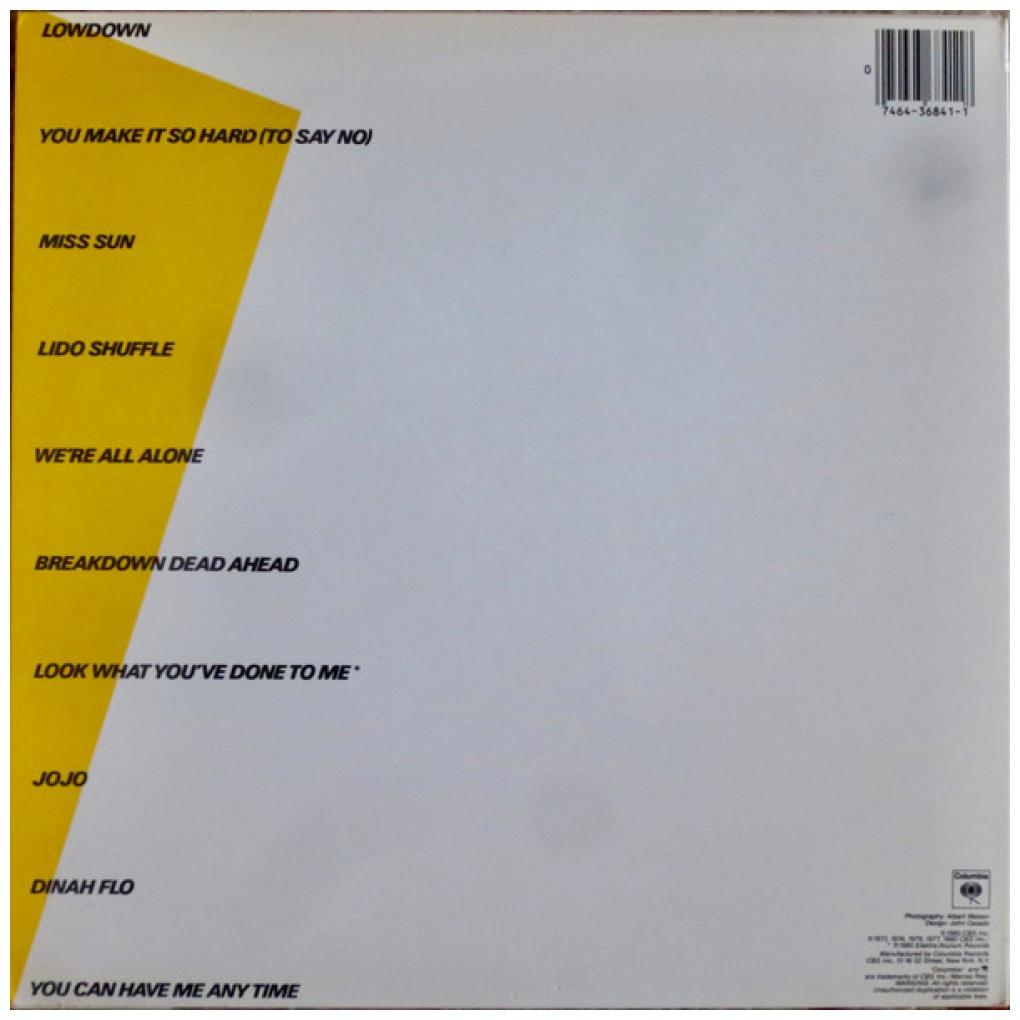 BOZ SCAGGS - HITS! | VINILO USADO
