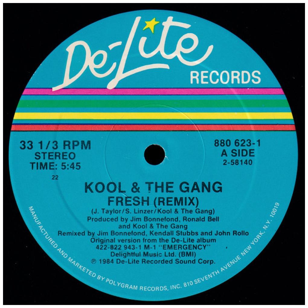 KOOL & THE GANG - FRESH | 12'' MAXI SINGLE USADO