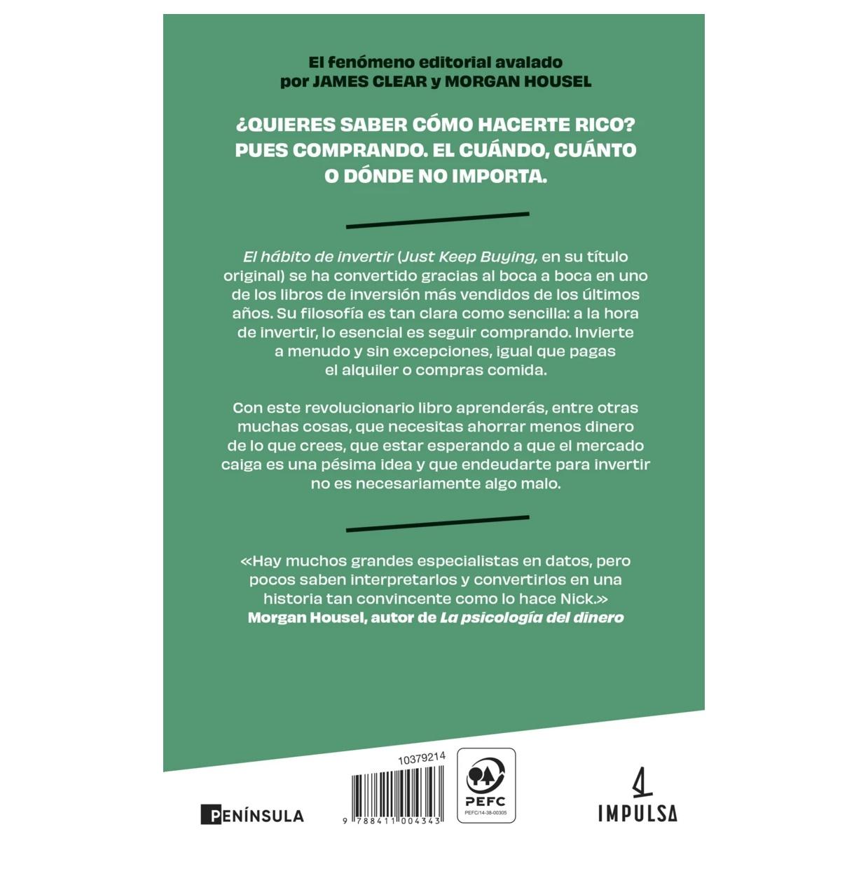 EL HÁBITO DE INVERTIR (JUST KEEP BUYING) (TAPA BLANDA) - NICK MAGGIULLI | LIBRO