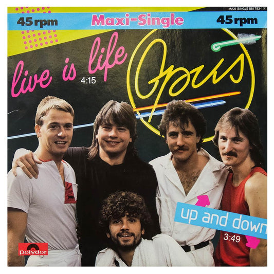 OPUS - LIVE IS LIFE | 12" MAXI SINGLE USADO