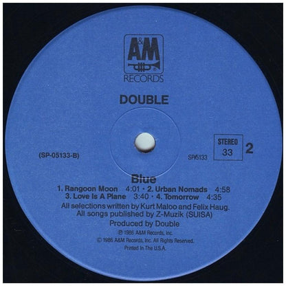 DOUBLE - BLUE | 7" SINGLE USADO