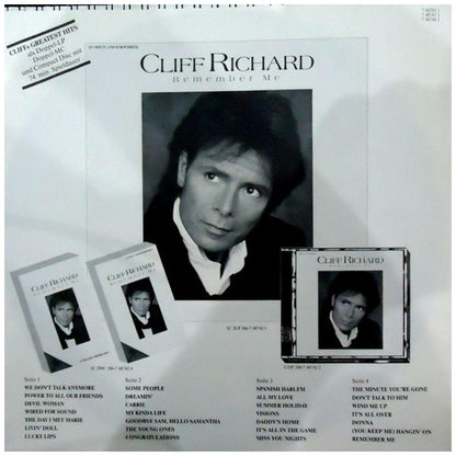 CLIFF RICHARD - REMEMBER ME: CLIFF'S GREATEEST HITS (2LP) | VINILO USADO