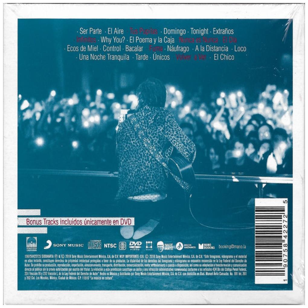 SIDDHARTHA - AL AIRE: EN VIVO | CD