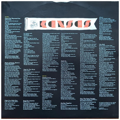 KANSAS - THE BEST | VINILO USADO