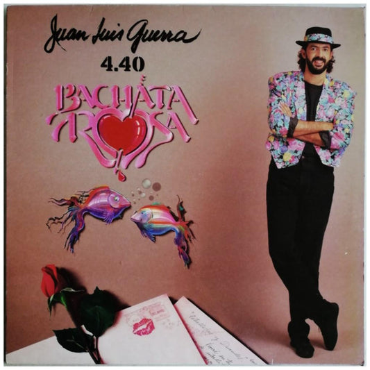 JUAN LUIS GUERRA 4.40 - BACHATA ROSA | VINILO USADO