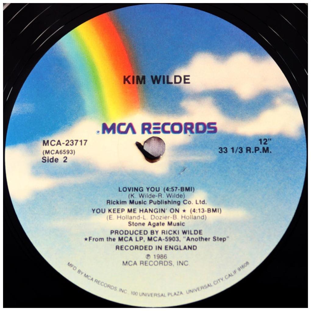 KIM WILDE - YOU KEEP ME HANGIN' ON | 12'' MAXI SINGLE USADO