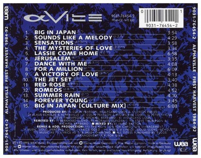ALPHAVILLE - FIRST HARVEST 1984-1992 | CD