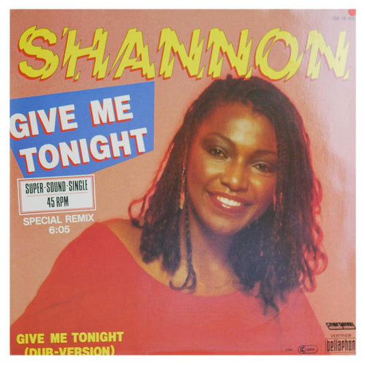 SHANNON - GIVE ME TONIGHT | 12" MAXI SINGLE USADO