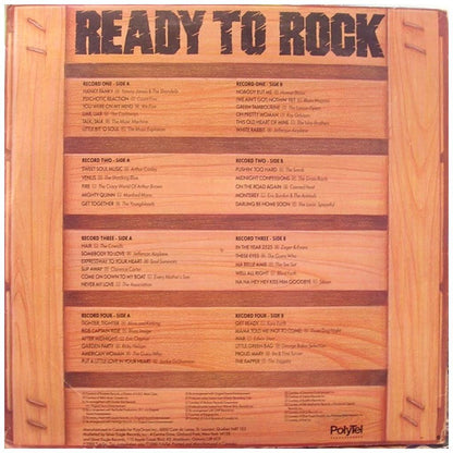 READY TO ROCK - 45 ORIGINAL HITS (4LP) | VINILO USADO