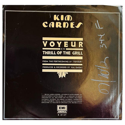 KIM CARNES - VOYEUR | 7" SINGLE VINILO USADO