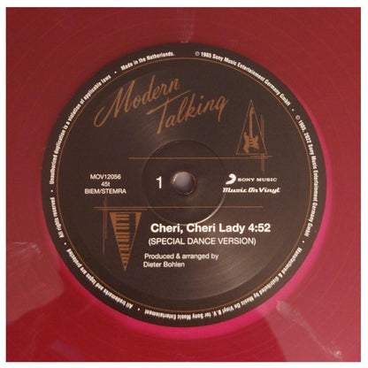 MODERN TALKING - CHERI, CHERI LADY(RED VINYL) | 12" MAXI SINGLE VINILO