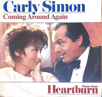 CARLY SIMON - COMING AROUND AGAIN/ITBY BITSY SPIDER | 7" SINGLE USADO