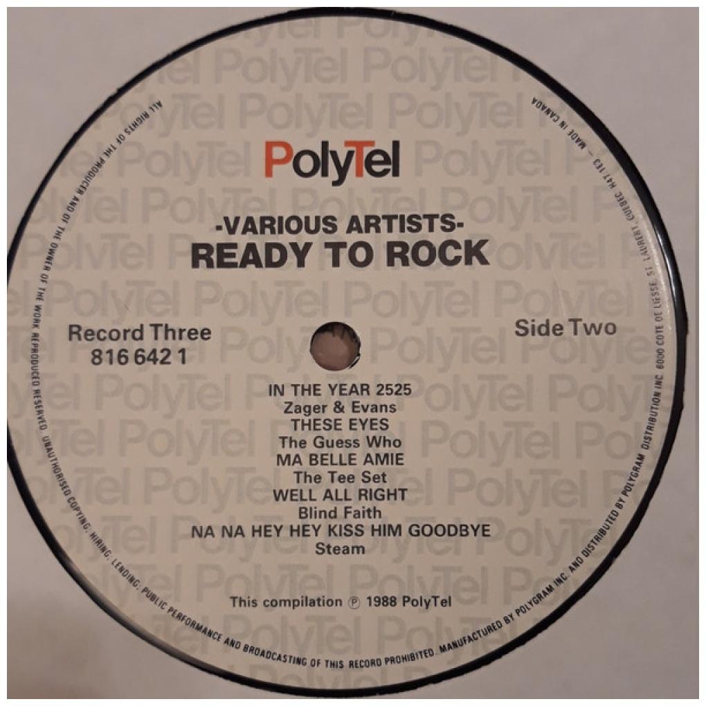 READY TO ROCK - 45 ORIGINAL HITS (4LP) | VINILO USADO