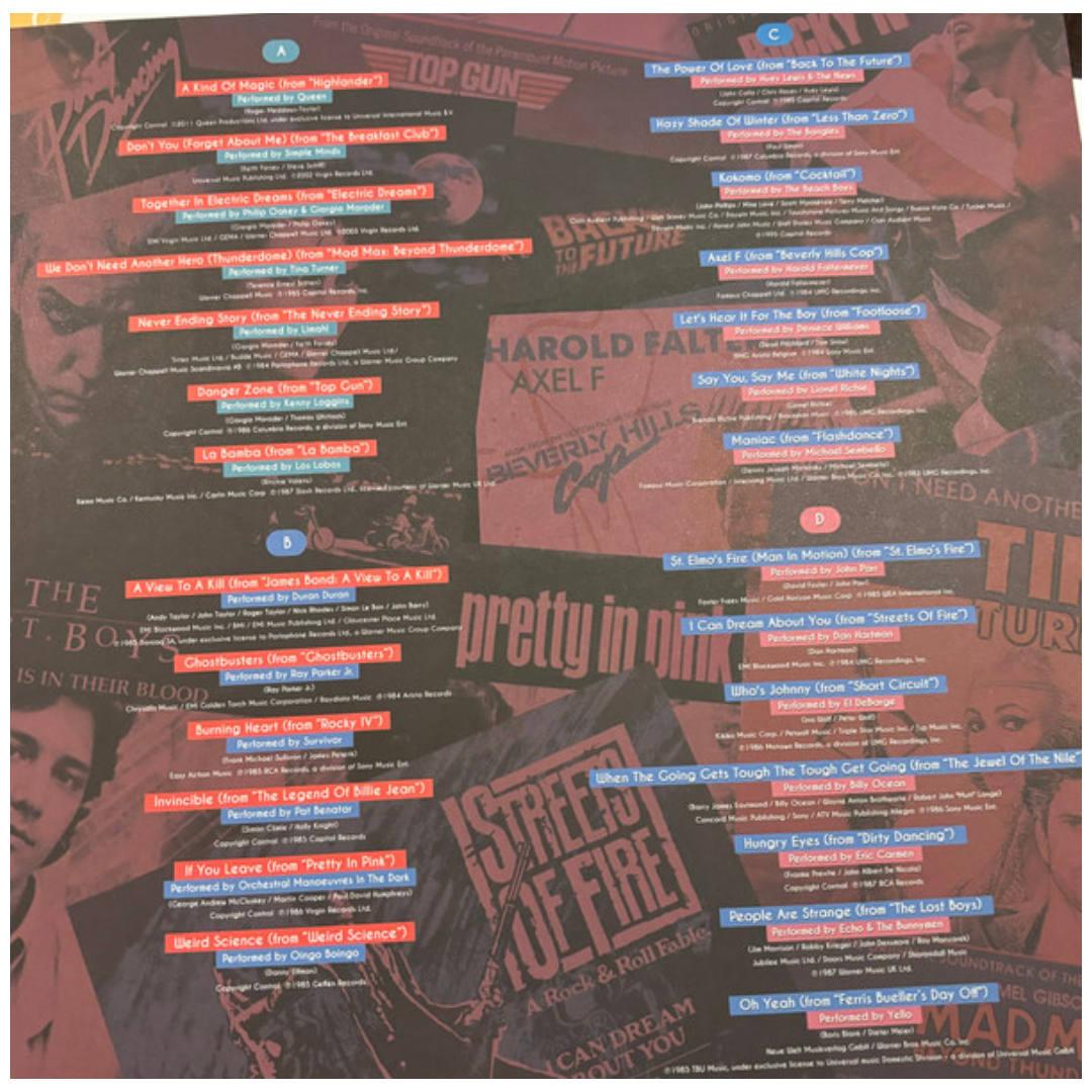 80 S MOVIE HITS - COLLECTED (2LP) (BLUE & GOLD VINYL) | VINILO