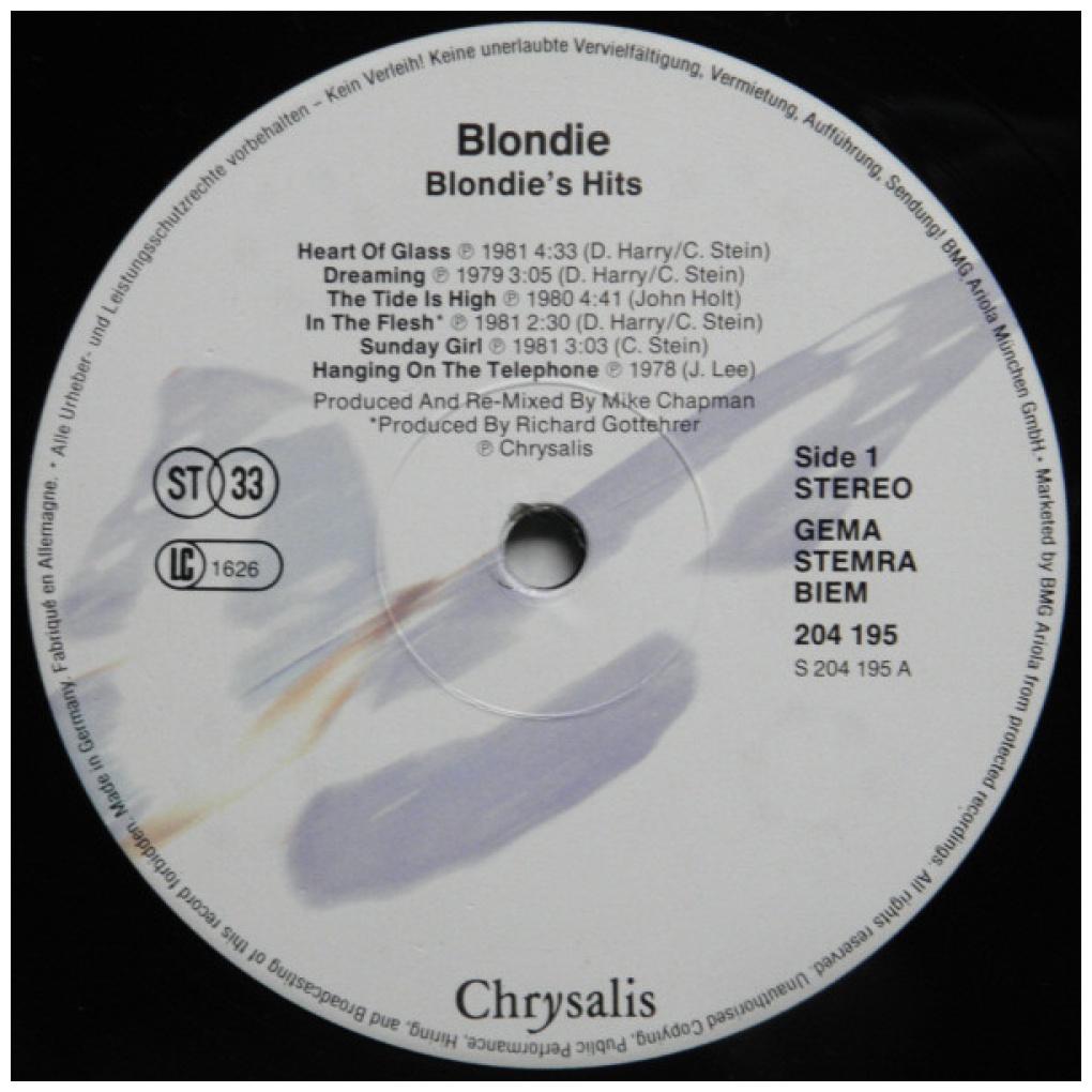 BLONDIE - BLONDIE'S HITS | VINILO USADO