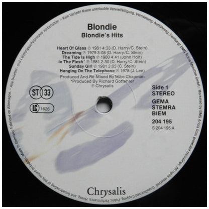 BLONDIE - BLONDIE'S HITS | VINILO USADO