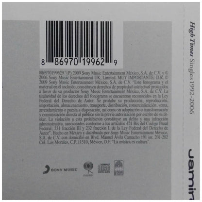 JAMIROQUAI - HIGH TIMES SINGLES 92-00 | CD