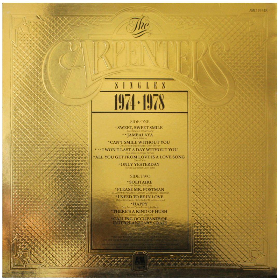 CARPENTERS - SINGLES 1974-1978 | VINILO USADO