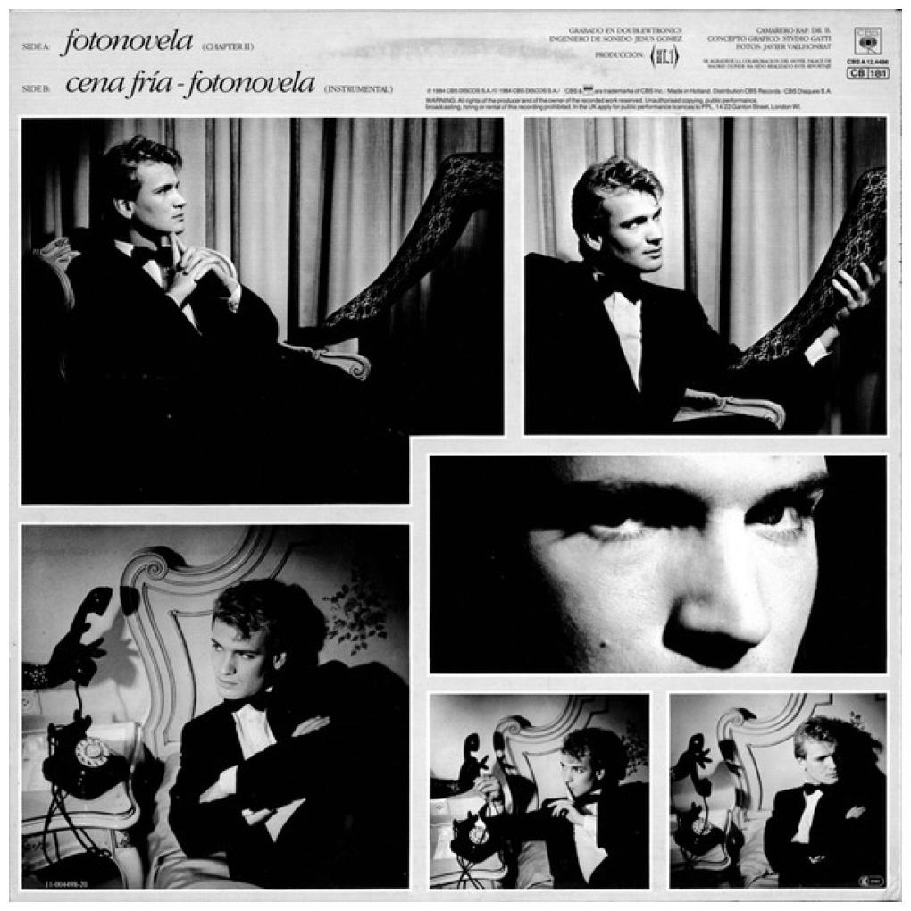 IVAN - FOTONOVELA | 12'' MAXI SINGLE USADO