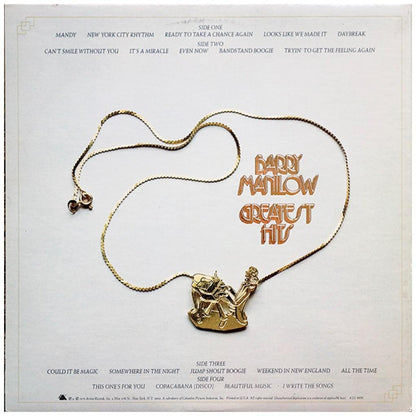 BARRY MANILOW - GREATEST HITS (2LP) | VINILO USADO
