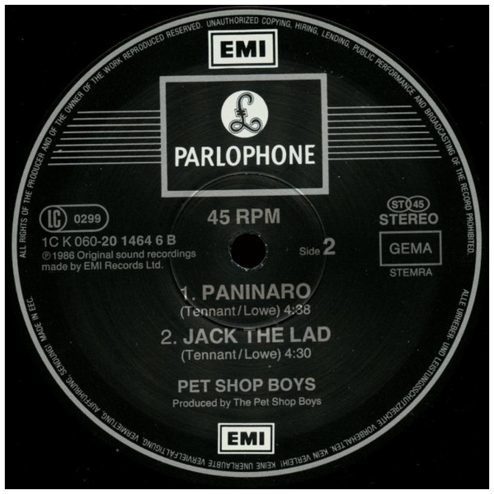 PET SHOP BOYS - SUBURBIA | 12'' MAXI SINGLE USADO