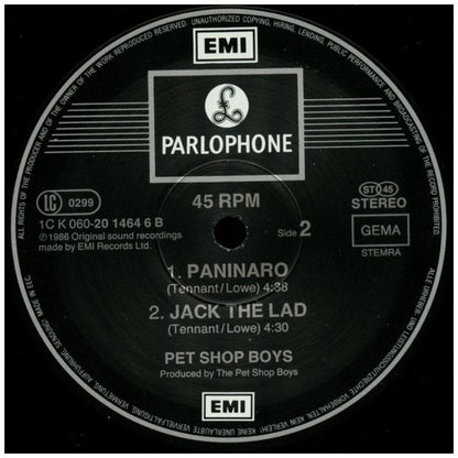 PET SHOP BOYS - SUBURBIA | 12'' MAXI SINGLE USADO