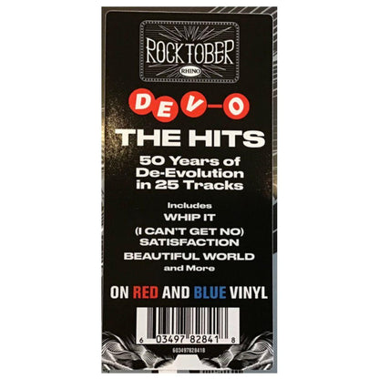 DEVO - 50 YEARS OF DE-EVOLUTION 1973-2023 (RED & BLUE VINYL) (2LP) | VINILO