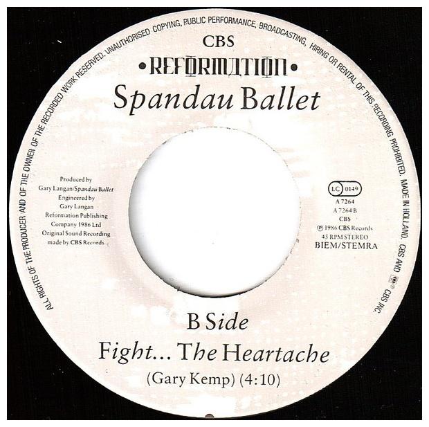 SPANDAU BALLET - FIGHT FOR OURSELVES | 7   SINGLE VINILO USADO