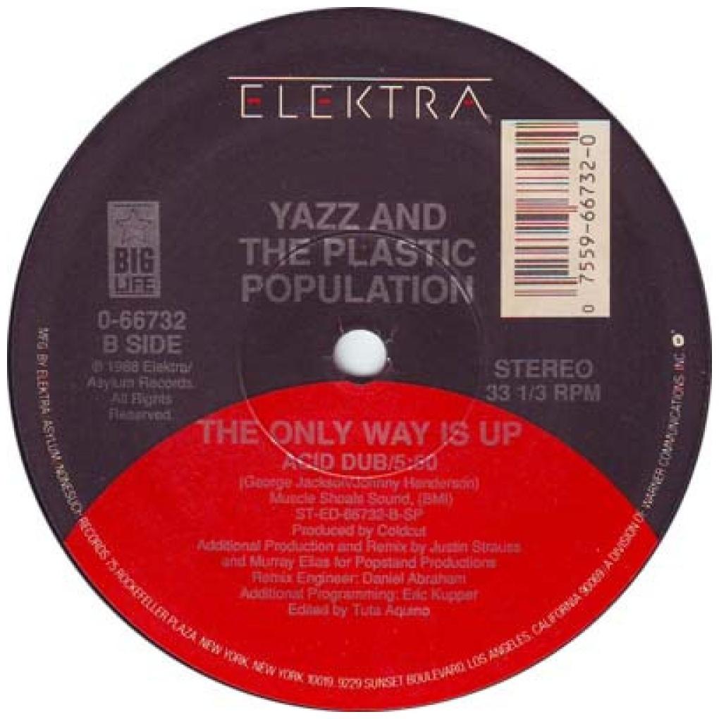 YAZZ AND THE PLASTIC POPULATION - THE ONLY WAY IS UP | 12" MAXI SINGLE VINILO USADO