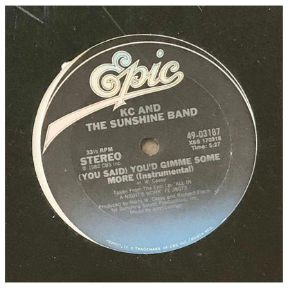 KC - (YOU SAID) YOU D GIMME SOME MORE | 12" MAXI SINGLE VINILO