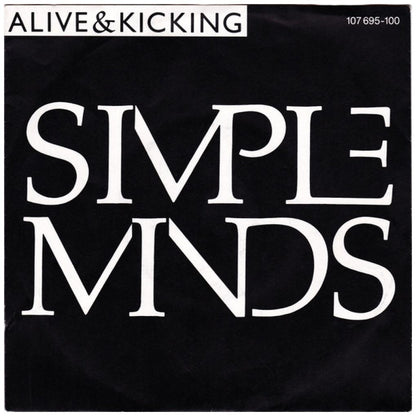 SIMPLE MINDS - ALIVE & KICKING | 7" SINGLE USADO