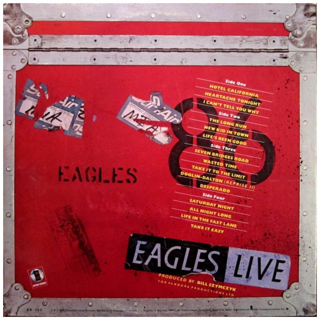 EAGLES - EAGLES LIVE (2LP) (INC. POSTER) | VINILO USADO