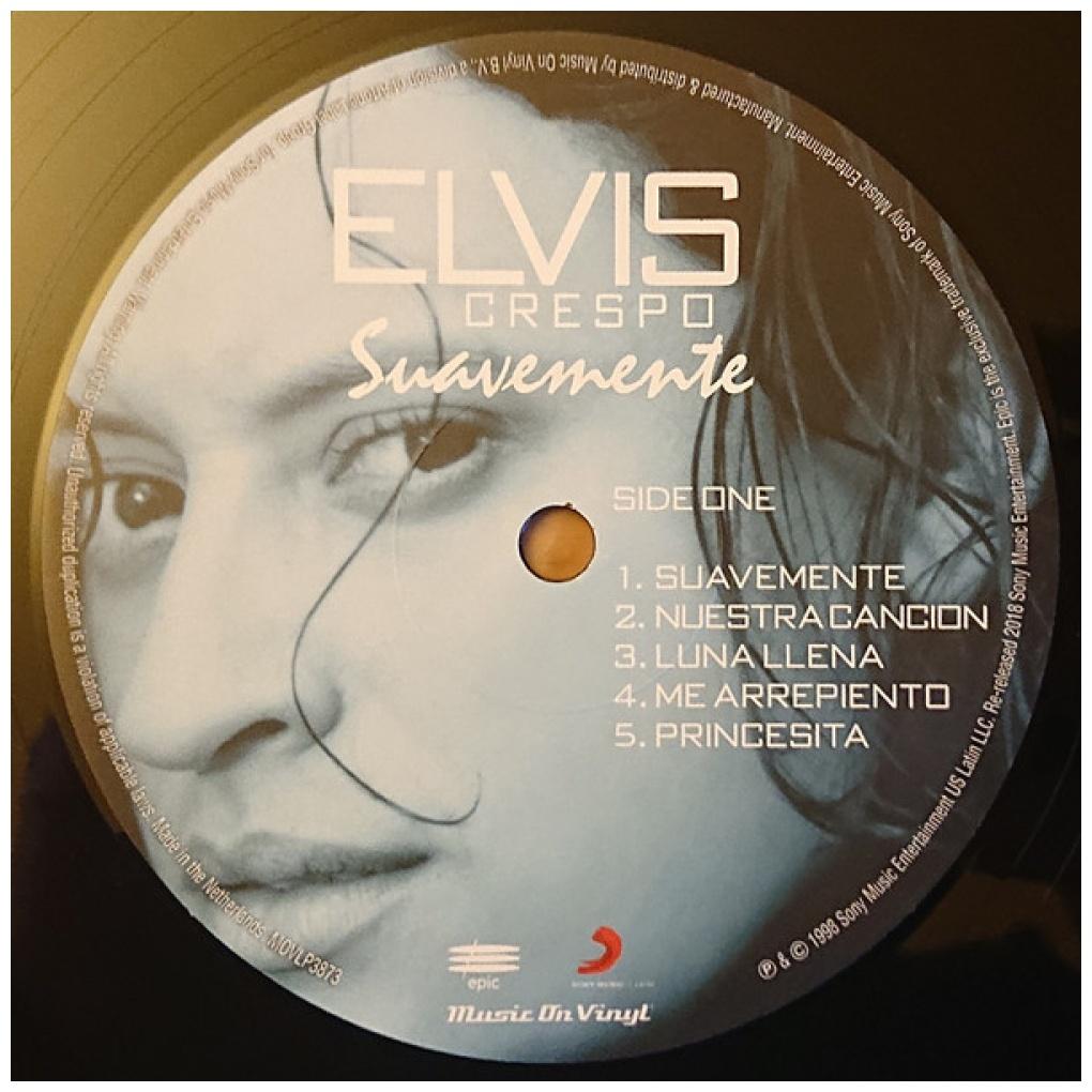 ELVIS CRESPO - SUAVEMENTE (180GRS) | VINILO