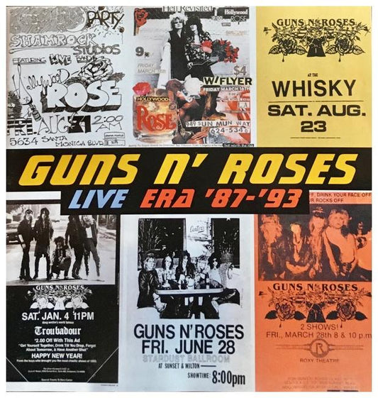 GUNS N  ROSES - LIVE ERA 87-93 (2CD) | CD