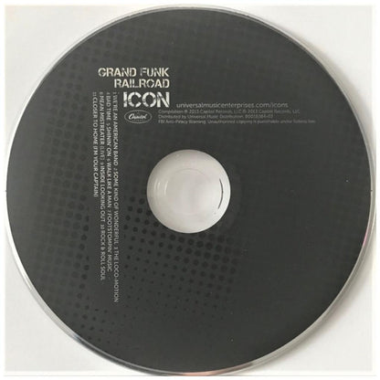 GRAND FUNK RAILROAD - ICON: GREATEST HITS | CD