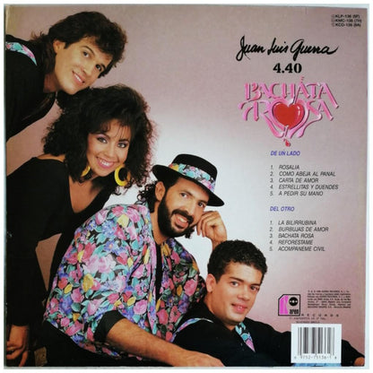 JUAN LUIS GUERRA 4.40 - BACHATA ROSA | VINILO USADO