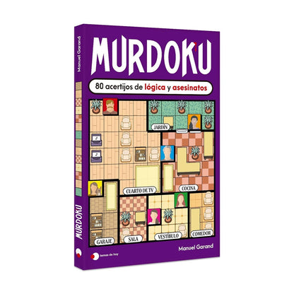 MURDOKU: 80 ACERTIJOS DE LÓGICA Y ASESINATOS (TAPA RÚSTICA) - MANUEL GARAND | LIBRO
