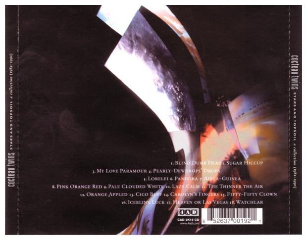 COCTEAU TWINS - STARS AND TOPSOIL: A COLLECTION 1982-1990" | CD