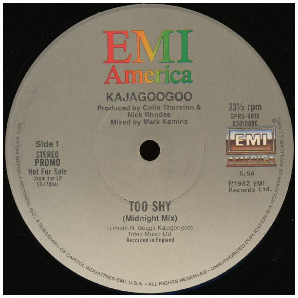KAJA GOO GOO - TO SHY (MIDNIGHT REMIX) (PROMO COPY) | 12'' MAXI SINGLE USADO