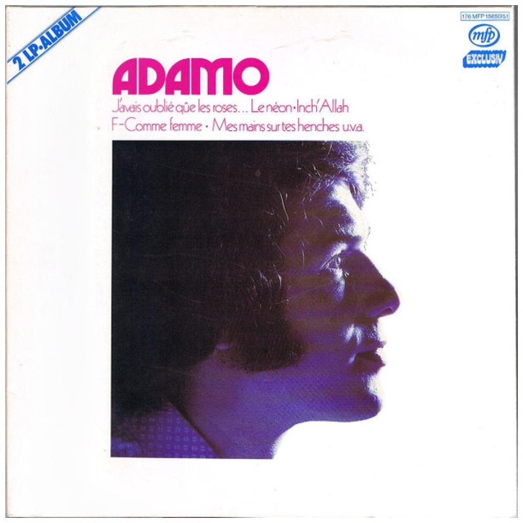 ADAMO - ADAMO (2LP) - J'avais Oublié Qûe Les Roses... | VINILO USADO