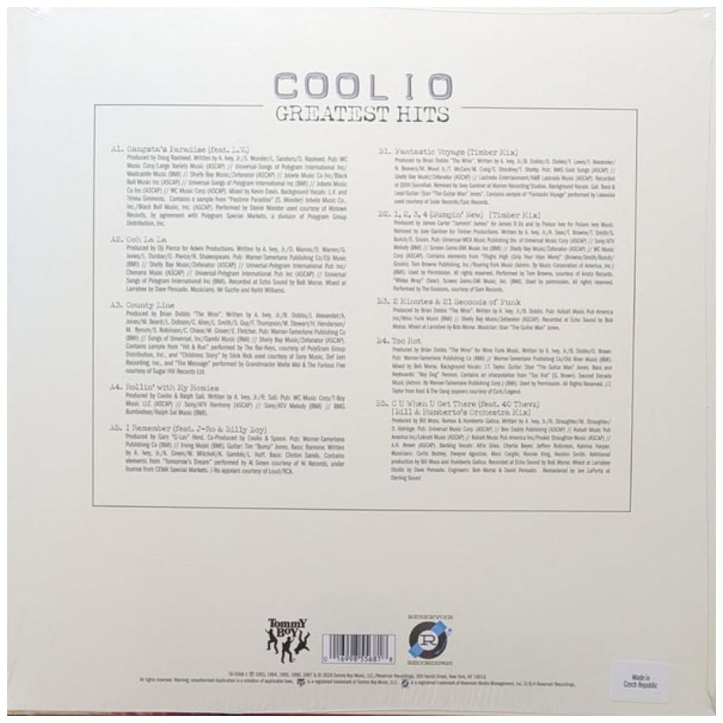 COOLIO - GREATEST HITS (YELLOW VINYL) | VINILO